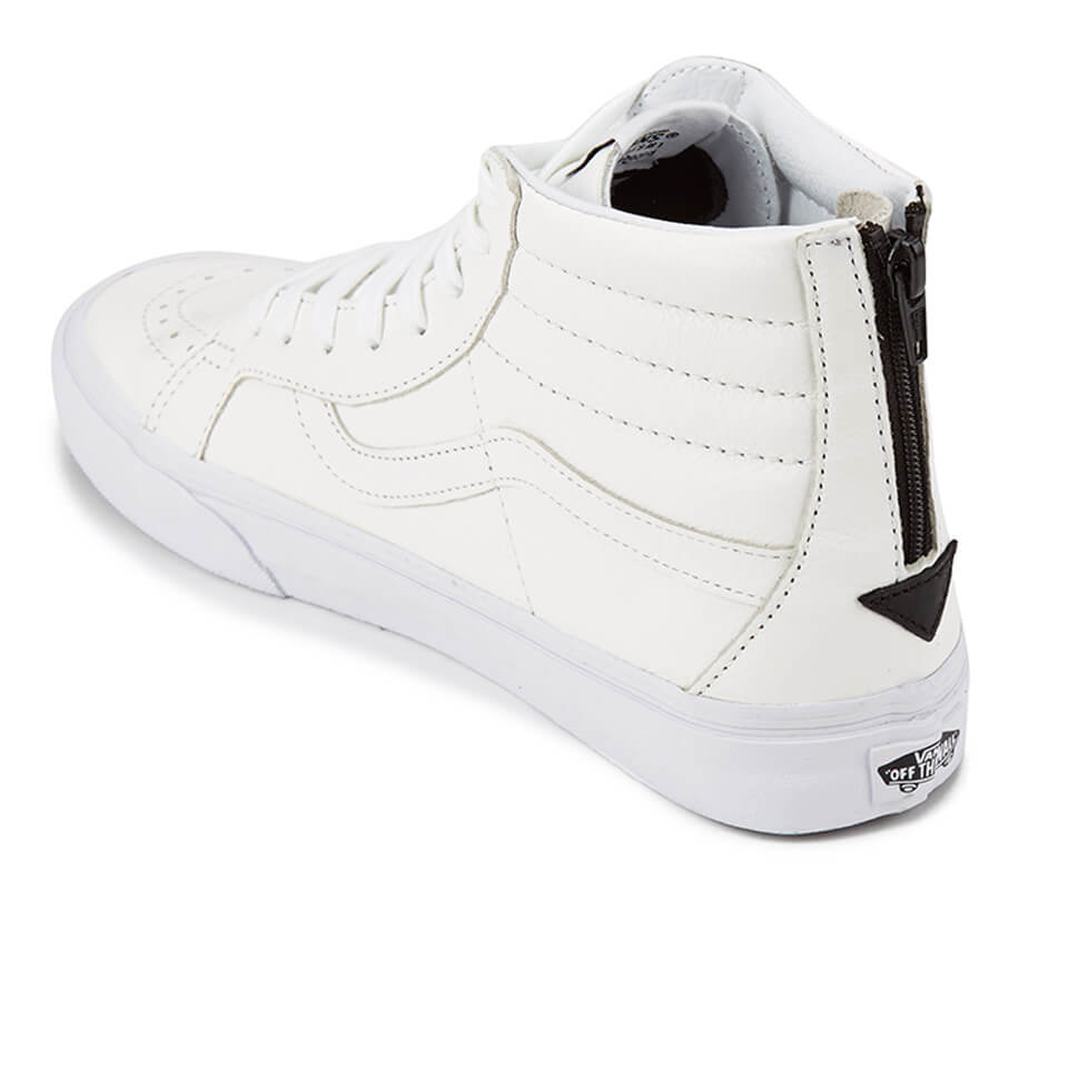 Vans Men's Sk8-Hi Reissue Zip Premium Leather Trainers
