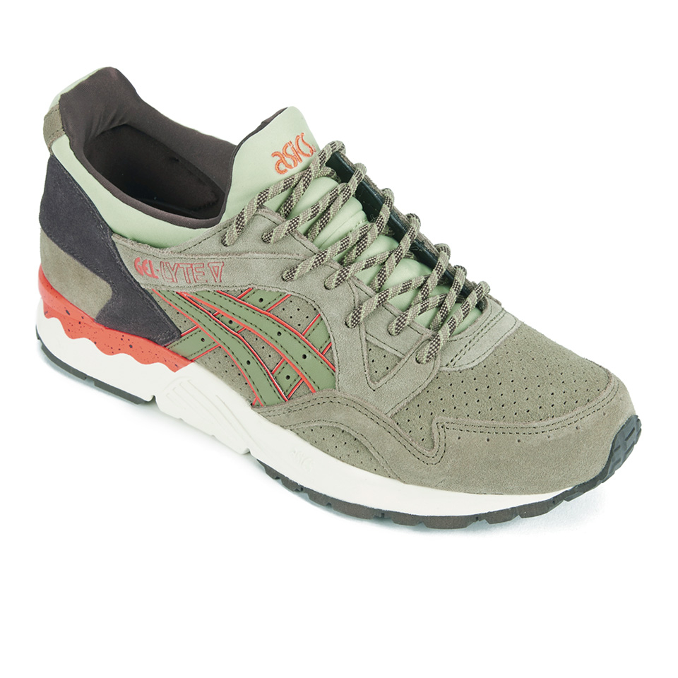 Asics Lifestyle Men s Gel Lyte V Scorpion Pack Trainers Light Olive Allsole