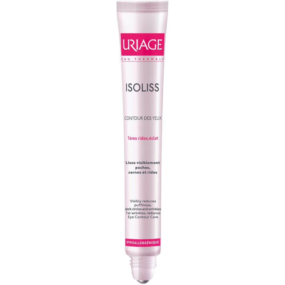 Uriage Isoliss Eye Contour Roll-On for Wrinkle Prevention and Correction (15ml)