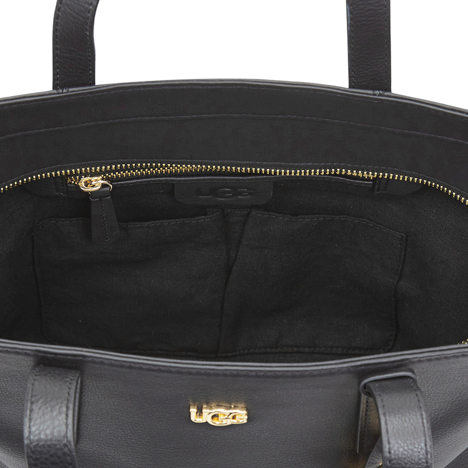 UGG Women's Rae Leather Tote Bag - Black