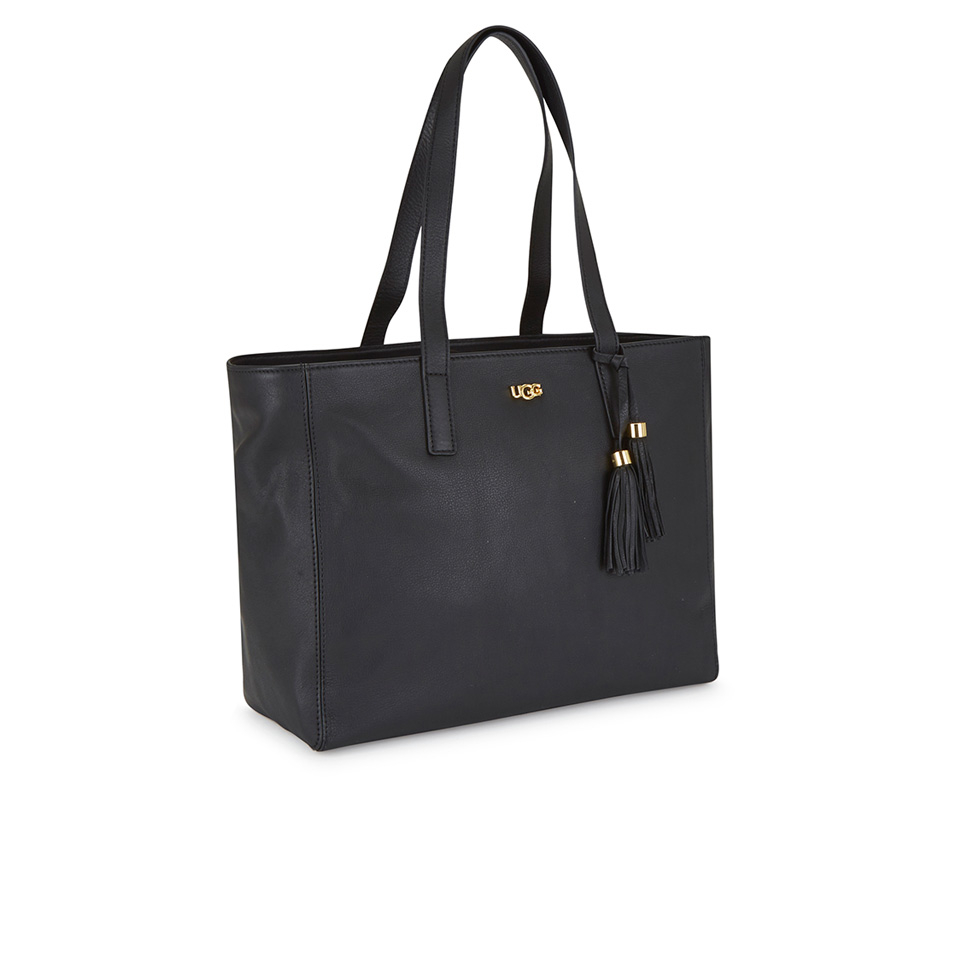 UGG Women's Rae Leather Tote Bag - Black