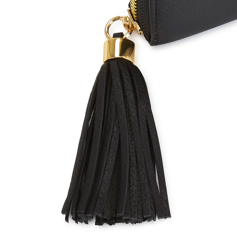 UGG Women's Rae Leather Zip Around Wallet - Black