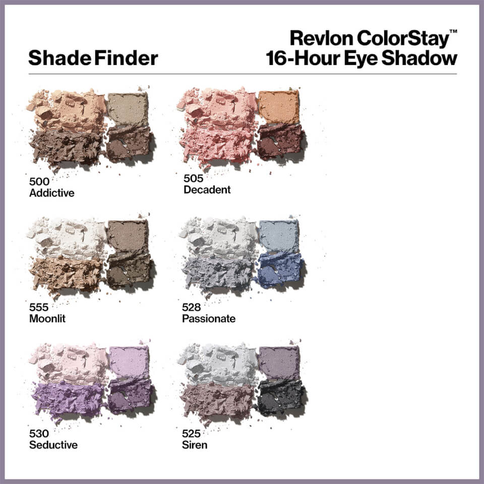 Revlon Colorstay 16 Hour Eyeshadow Quad - Addictive
