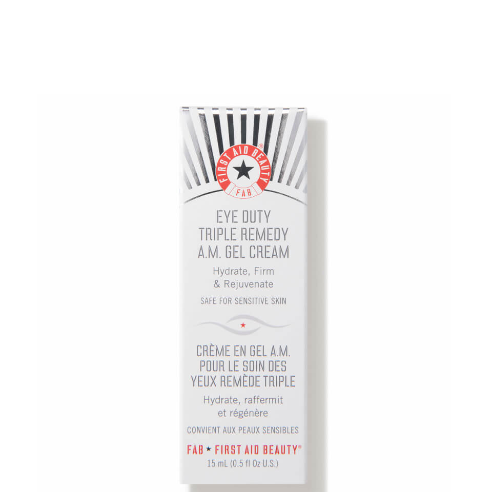 First Aid Beauty Eye Duty Triple Remedy AM Gel Cream (15ml)