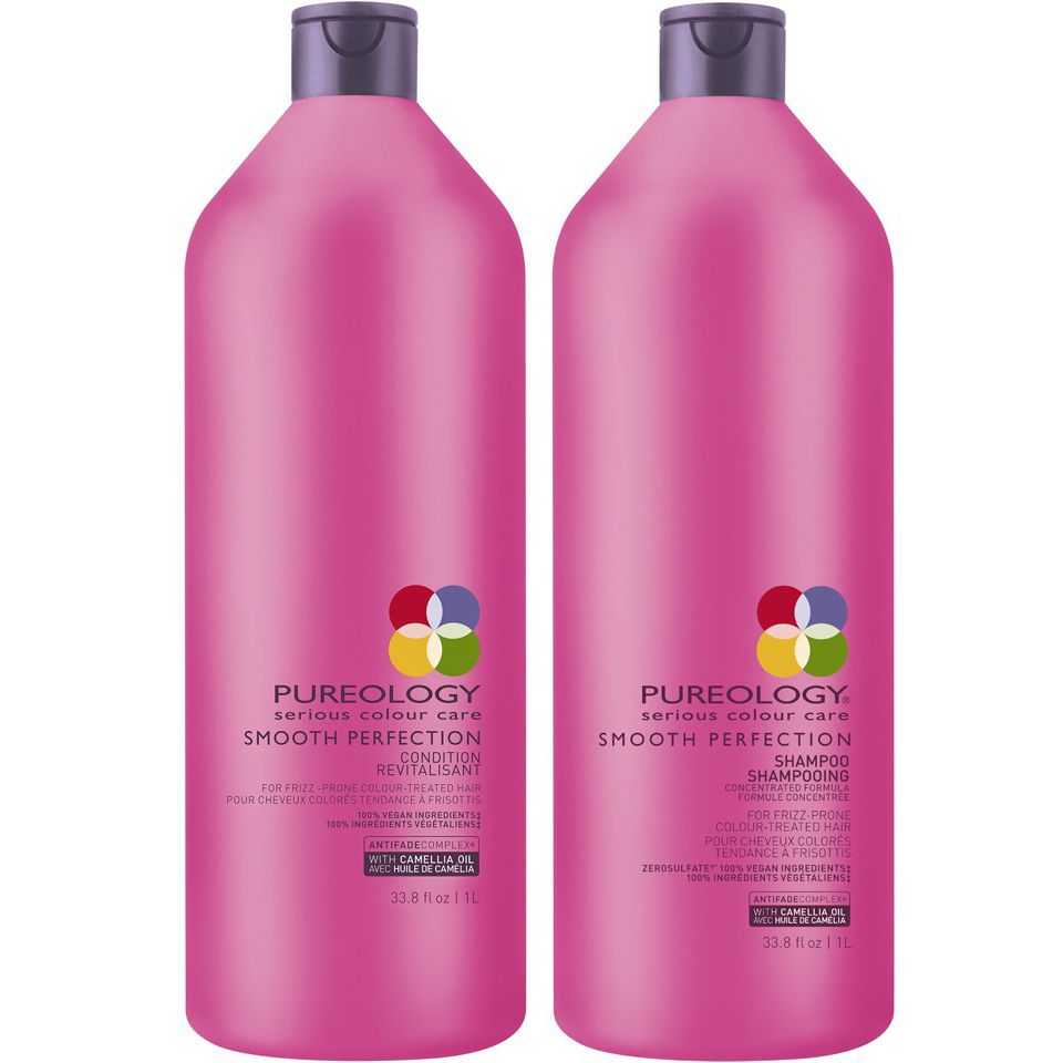 Pureology Smooth Perfection Shampoo and Conditioner (1000ml)