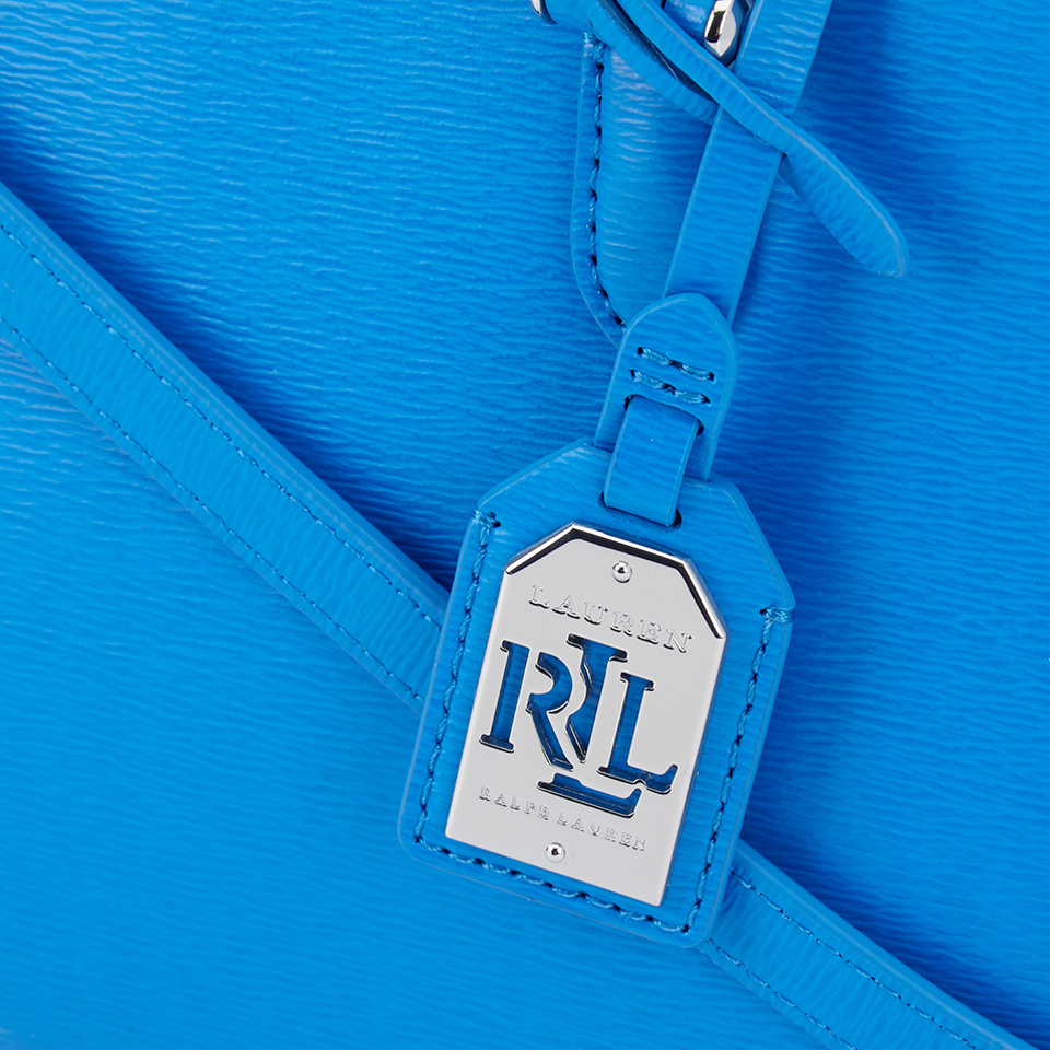 Lauren Ralph Lauren Women's Mini Double Zipper Satchel Bag - Cyan