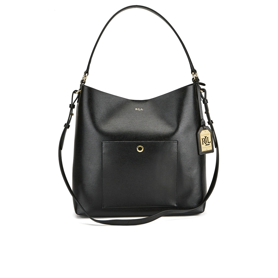 Lauren Ralph Lauren Women's Pocket Hobo Bag - Black