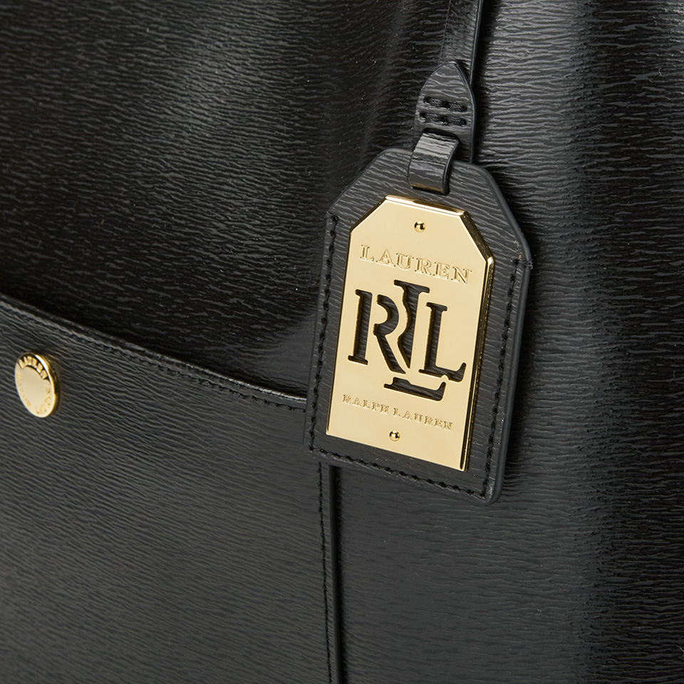 Lauren Ralph Lauren Women's Pocket Hobo Bag - Black