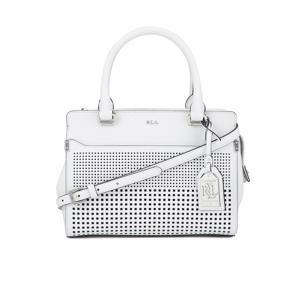 Lauren Ralph Lauren Women's Yolanda Convertible Satchel Bag - Bright White