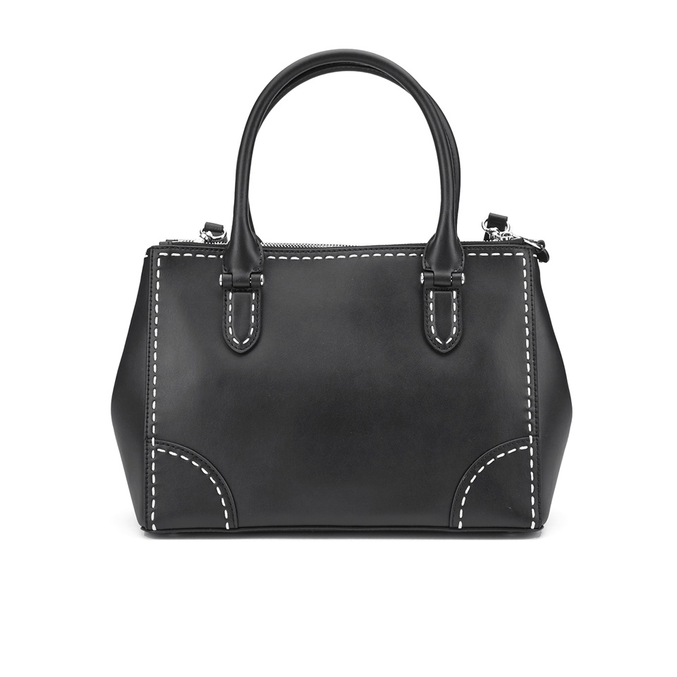 Lauren ralph lauren double zip satchel 2025