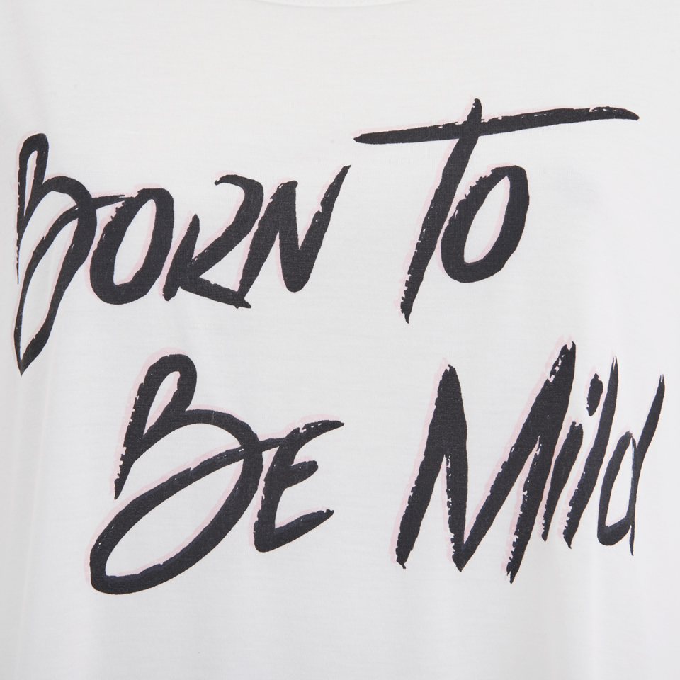 MINKPINK Women's Born To Be Mild T-Shirt - Off White