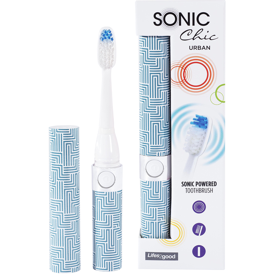 Sonic Chic URBAN Electric Toothbrush - Blue Maze