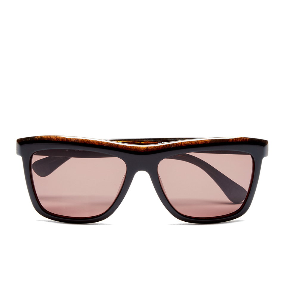 Calvin Klein Women's Platinum Sunglasses - Black Marble