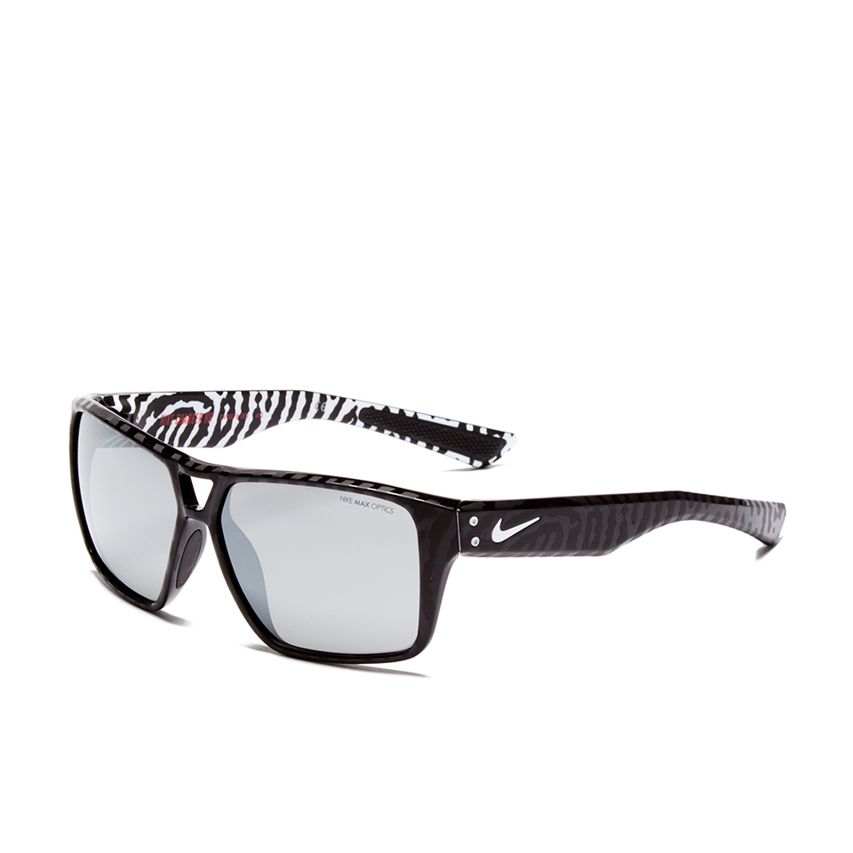 Nike Unisex Charger Sunglasses - Black/White