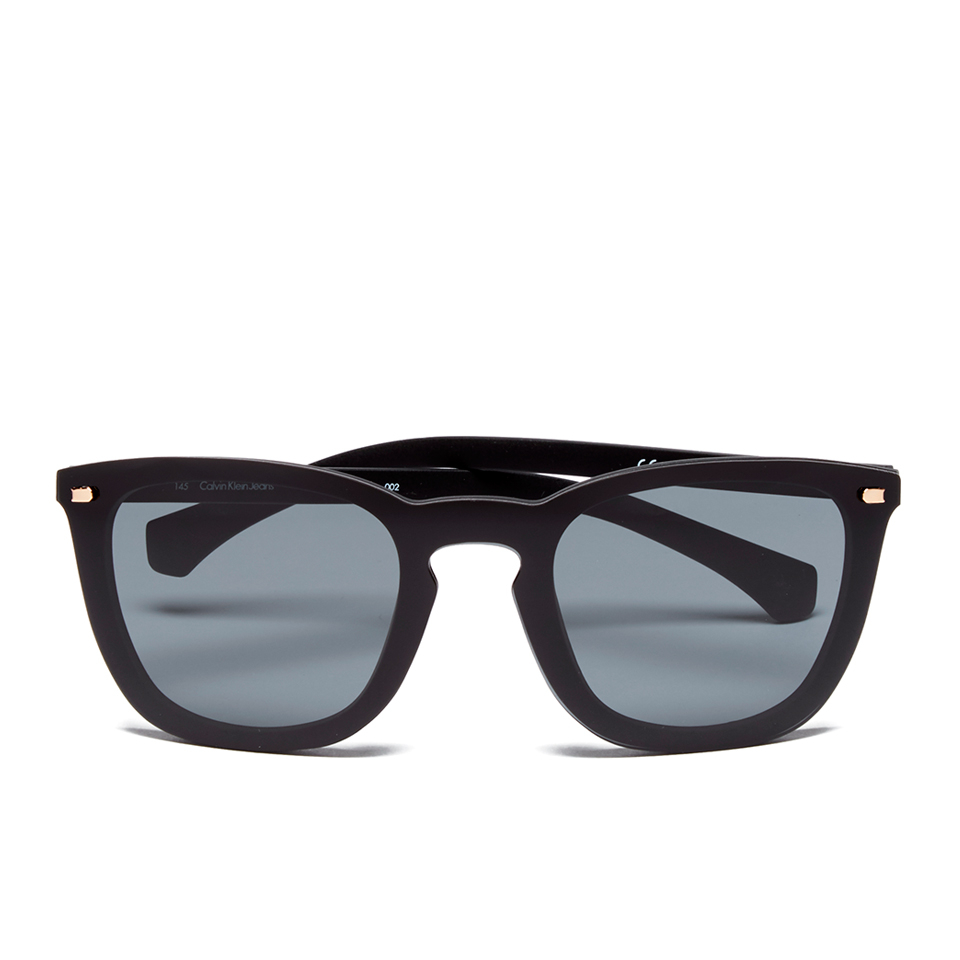Calvin Klein Jeans Unisex Oversized Sunglasses - Black