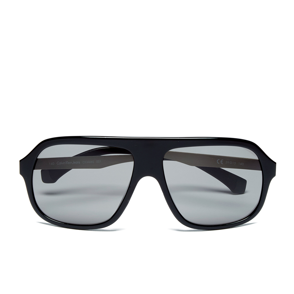 Calvin Klein Jeans Men's Aviator Sunglasses - Black