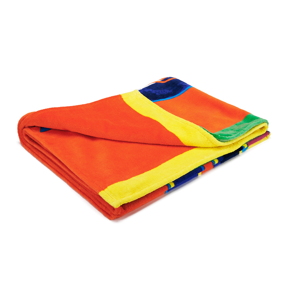 KENZO UFO Beach Towel - Orange