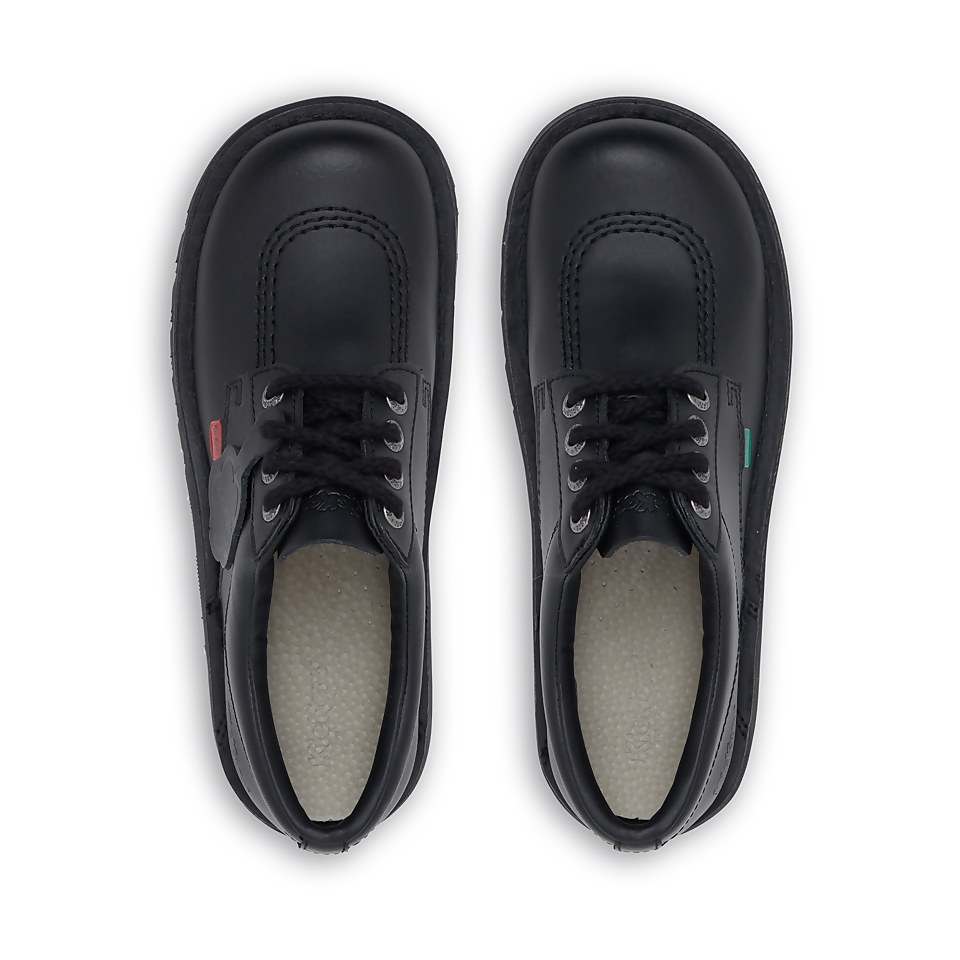 Adult Womens Kick Lo Leather Black