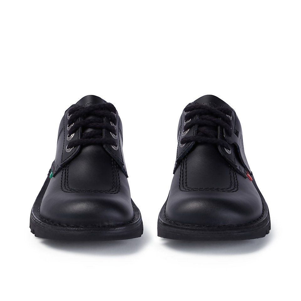 Adult Womens Kick Lo Leather Black
