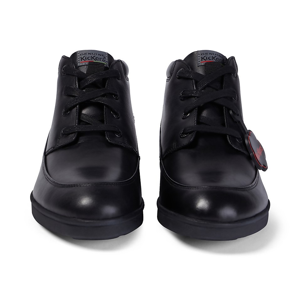 Adult Mens Troiko Lace Leather Black