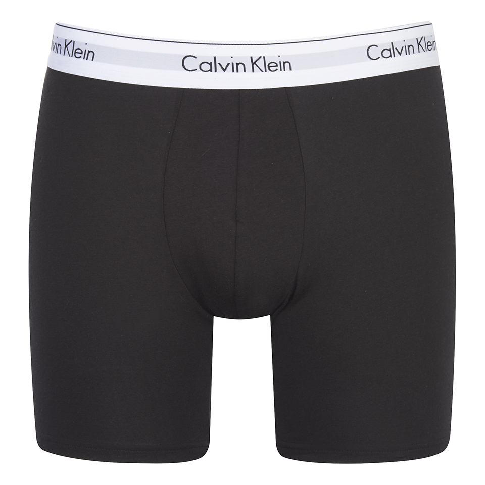 Calvin Klein Men's 2 Pack Boxer Briefs - Black/Grey Heather