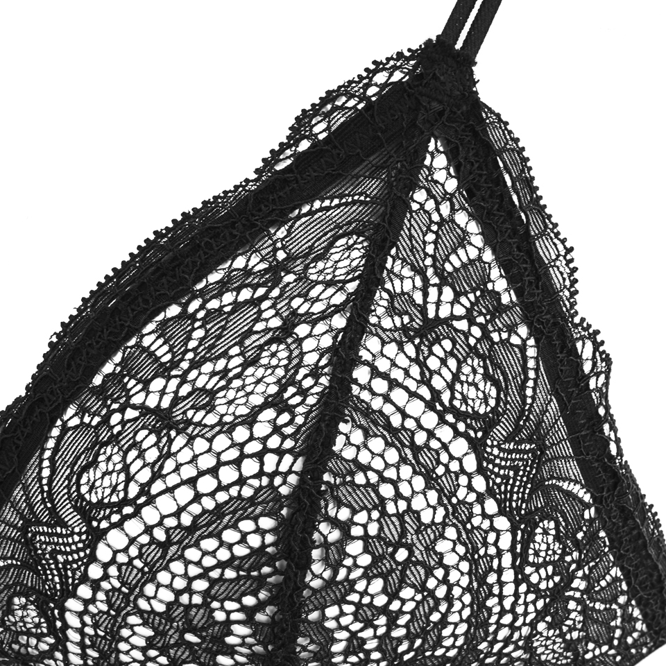 Love Stories Women's Darling Lace Bra - Black