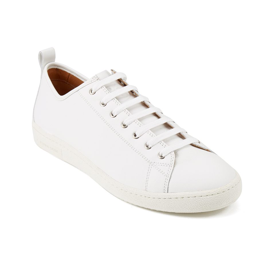 PS by Paul Smith Men's Miyata Leather Trainers - White Seta