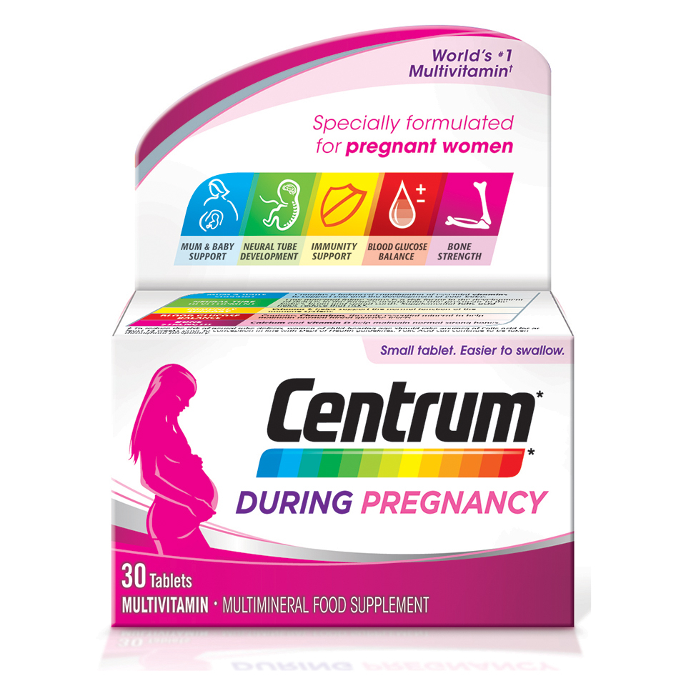 Comprimidos Durante el Embarazo de Centrum (30 comprimidos)