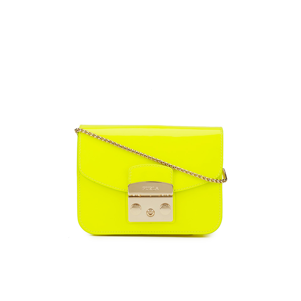 Furla Women's Metropolis Mini Crossbody Bag - Lime