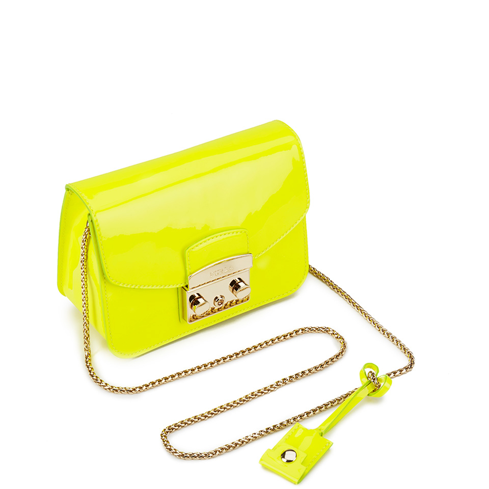 Furla Women's Metropolis Mini Crossbody Bag - Lime