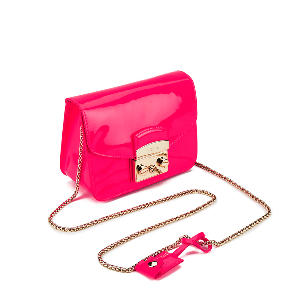 Furla Women's Metropolis Mini Crossbody Bag - Fuchsia