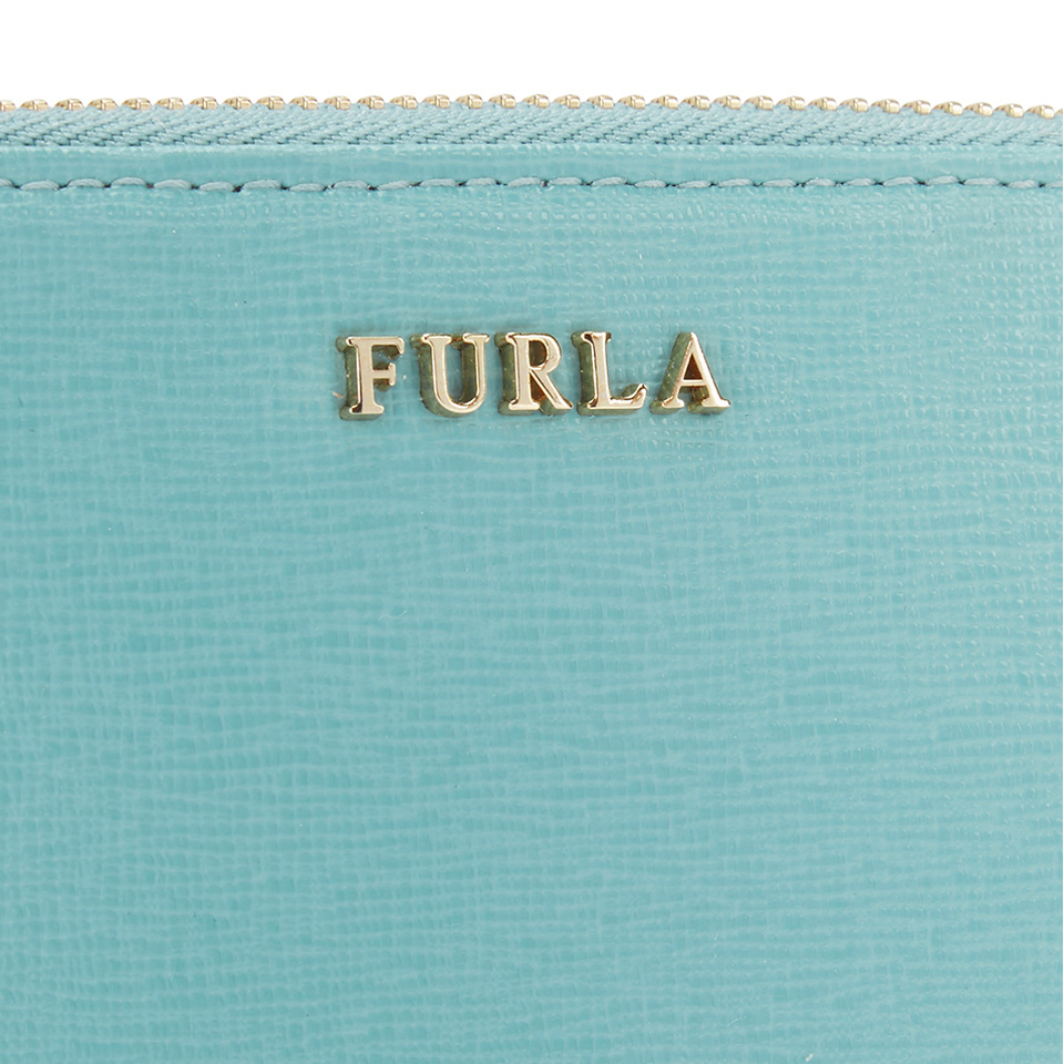 Furla Women's Babylon Zip Around Wallet - Light Blue