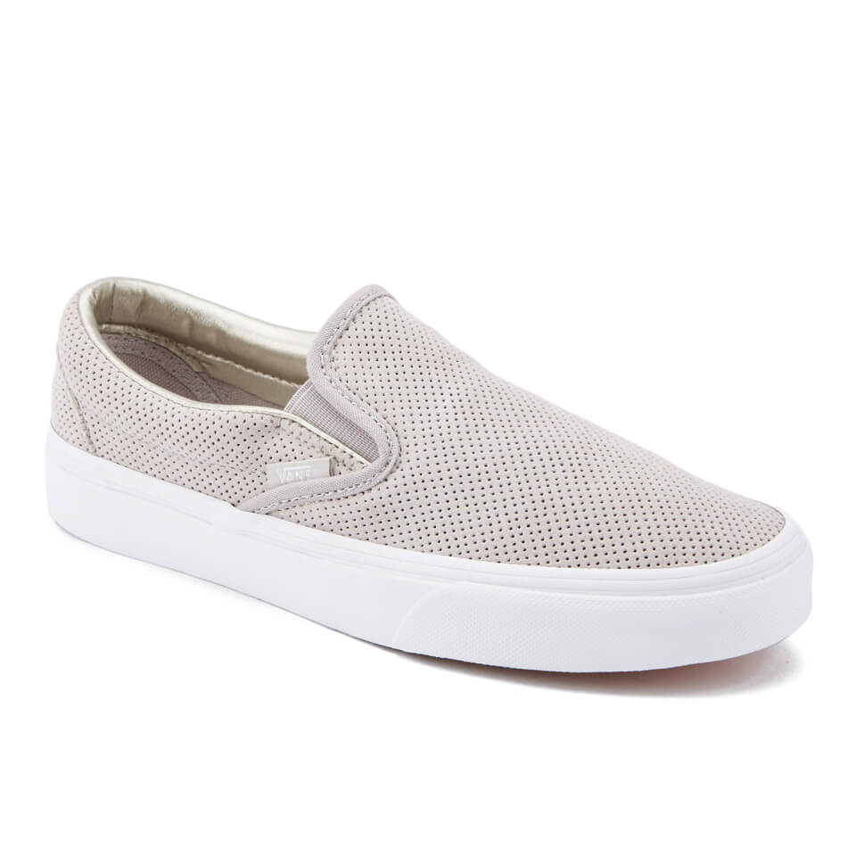 Vans perforated suede slip outlet on