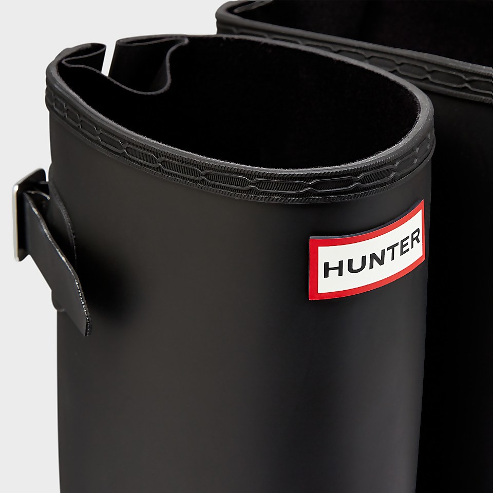 Hunter Women's Original Back Adjustable Wellies - Black