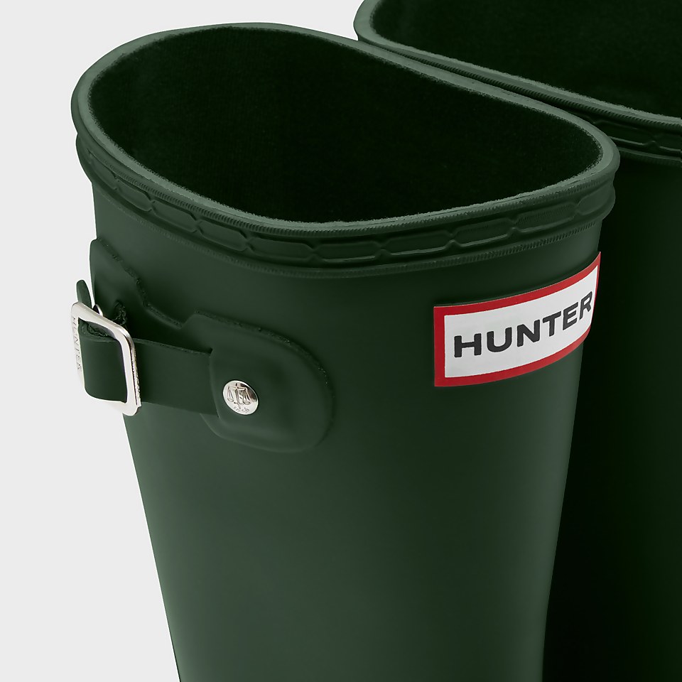 Hunter Original Big Kids' Wellington Boots - Hunter Green
