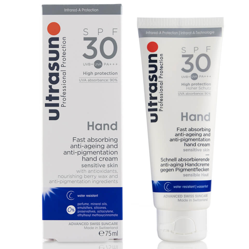 Ultrasun SPF30 Anti-Pigmentation Hand Cream (75ml)