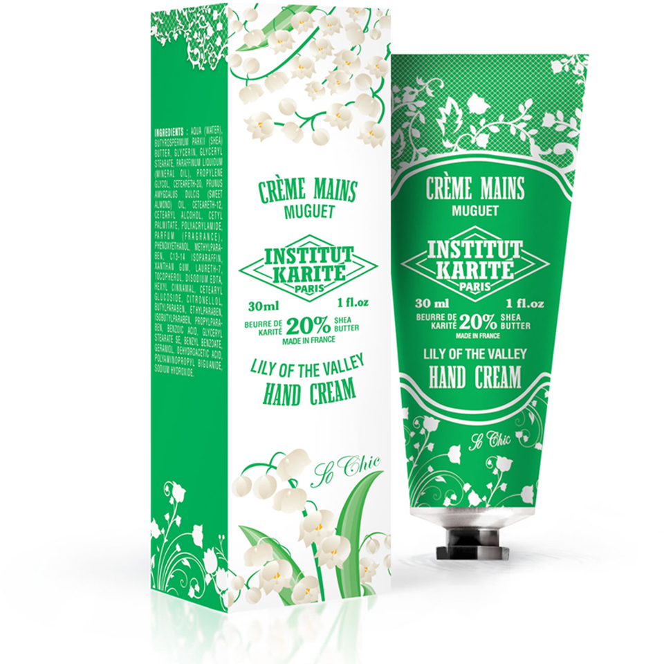 Institut Karité Paris Shea Hand Cream So Chic - Lily of the Valley 30ml