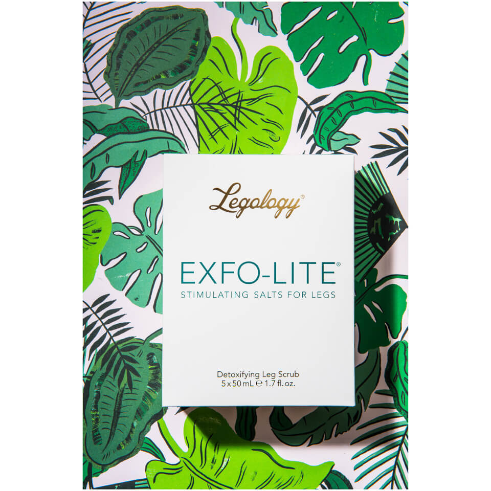 Legology Exfo-Lite Stimulating Salts For Legs 5 x 50ml