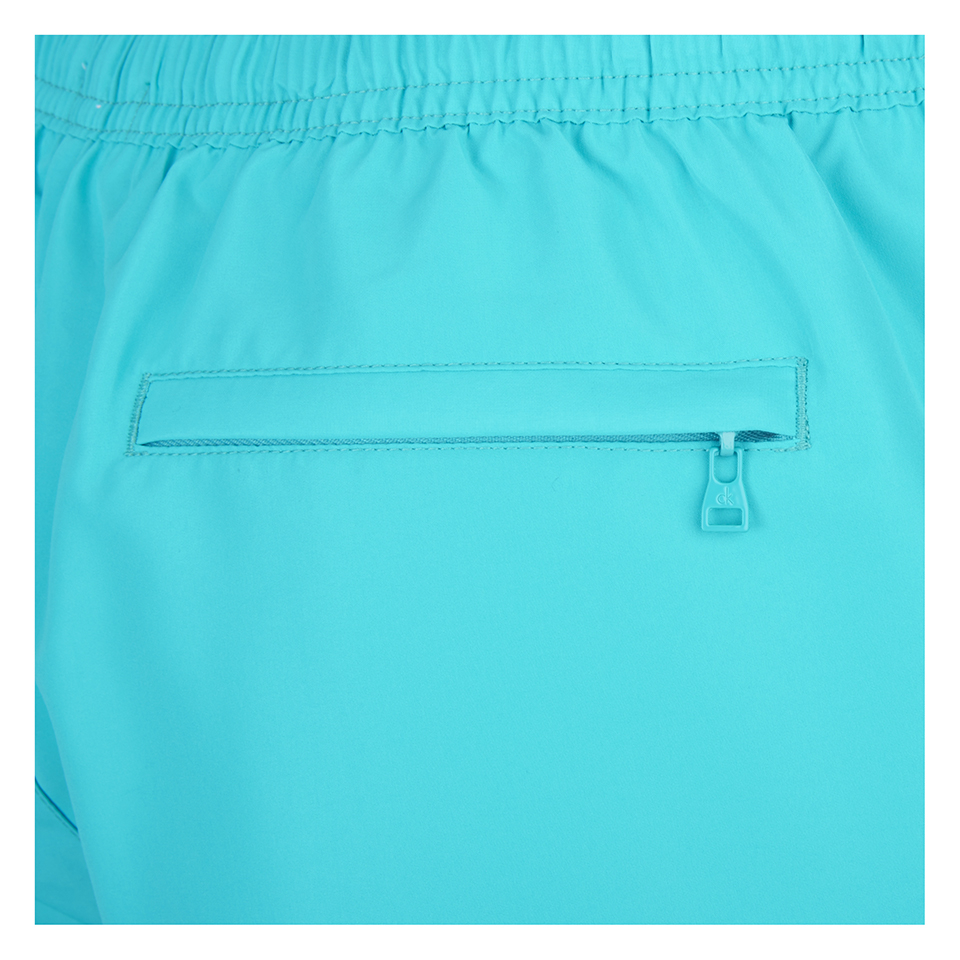 Calvin Klein Men's CK One Logo Tape Swim Shorts - Bluebird