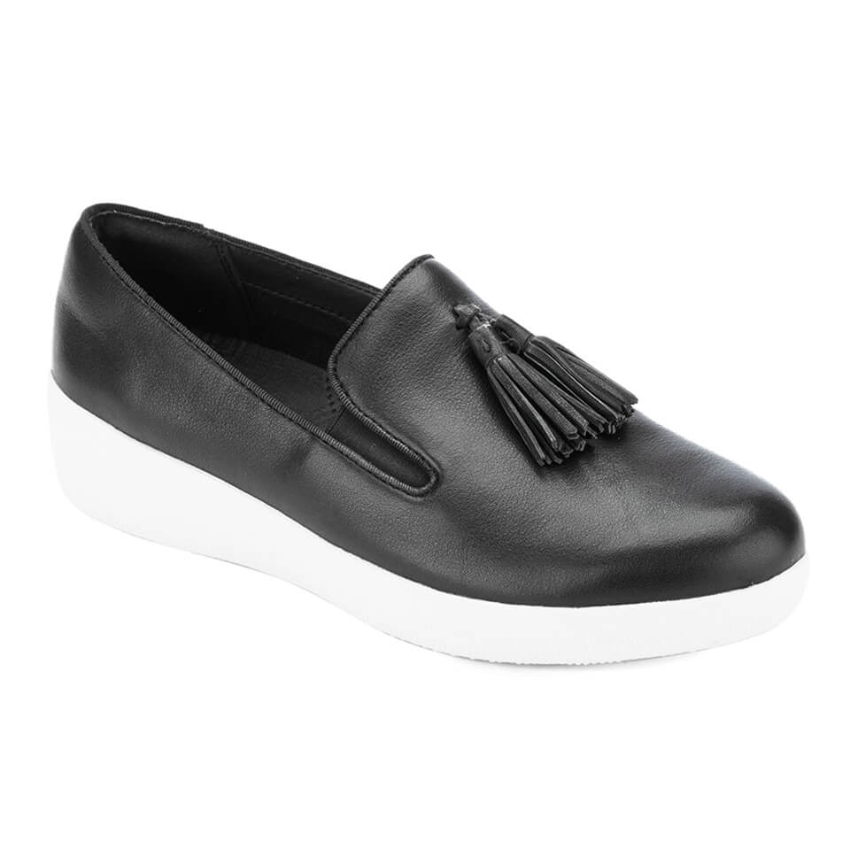 【fitflop】 (W) Leather Tassel Superskate 11266030-1614404773732625.jpg