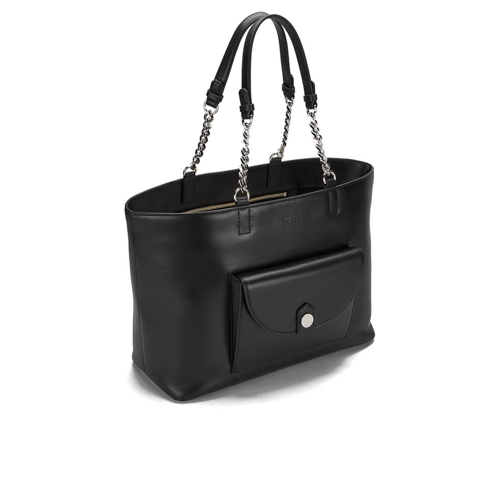 Karl Lagerfeld Women's K/Chain Shopper Bag - Black