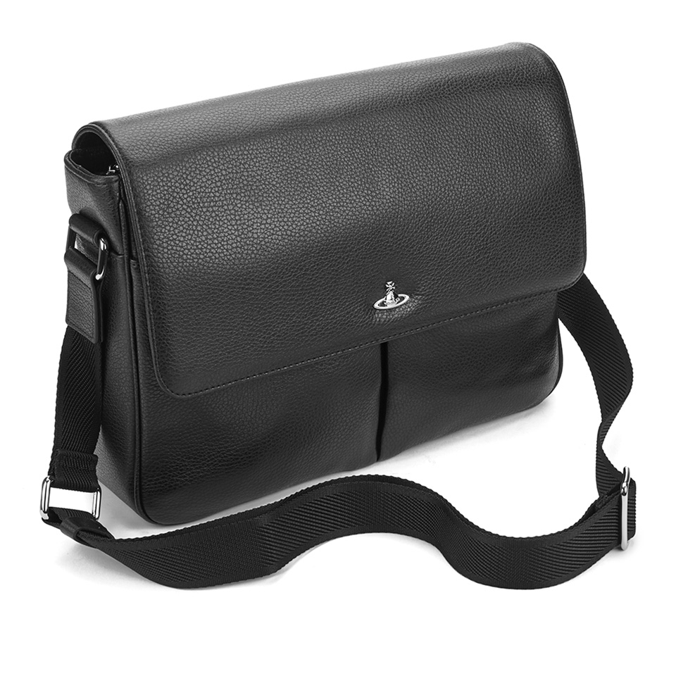 Vivienne Westwood Men's Milano Messenger Bag - Black