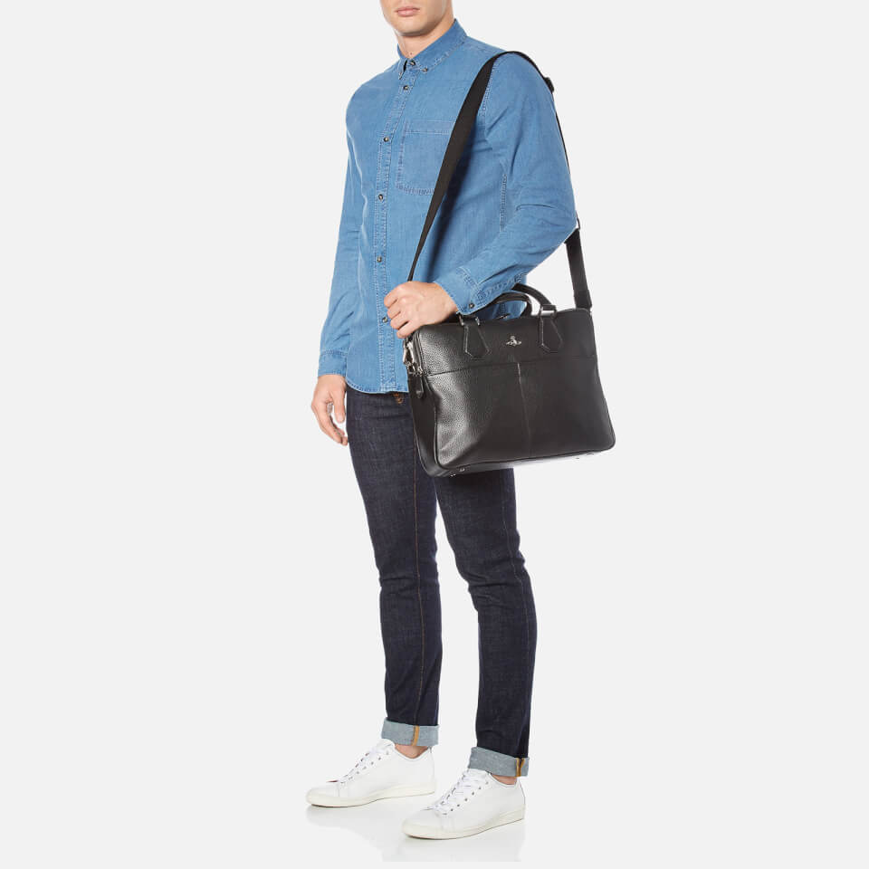 Vivienne Westwood Men s Milano Computer Bag Black