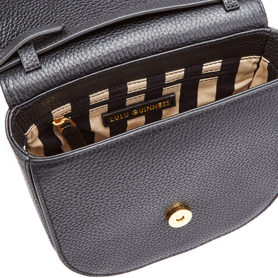 Lulu Guinness Women's Zoe Large Crossbody Bag - Black