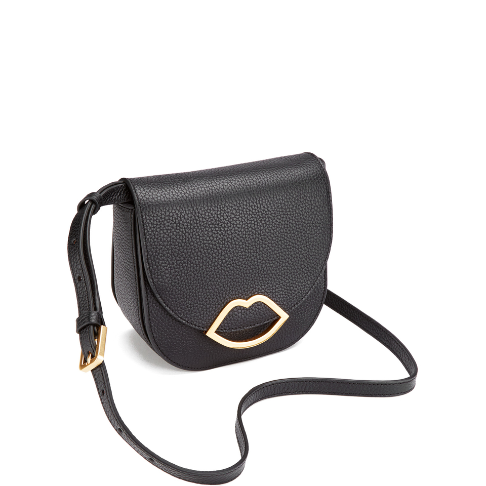 Lulu Guinness Women's Zoe Large Crossbody Bag - Black