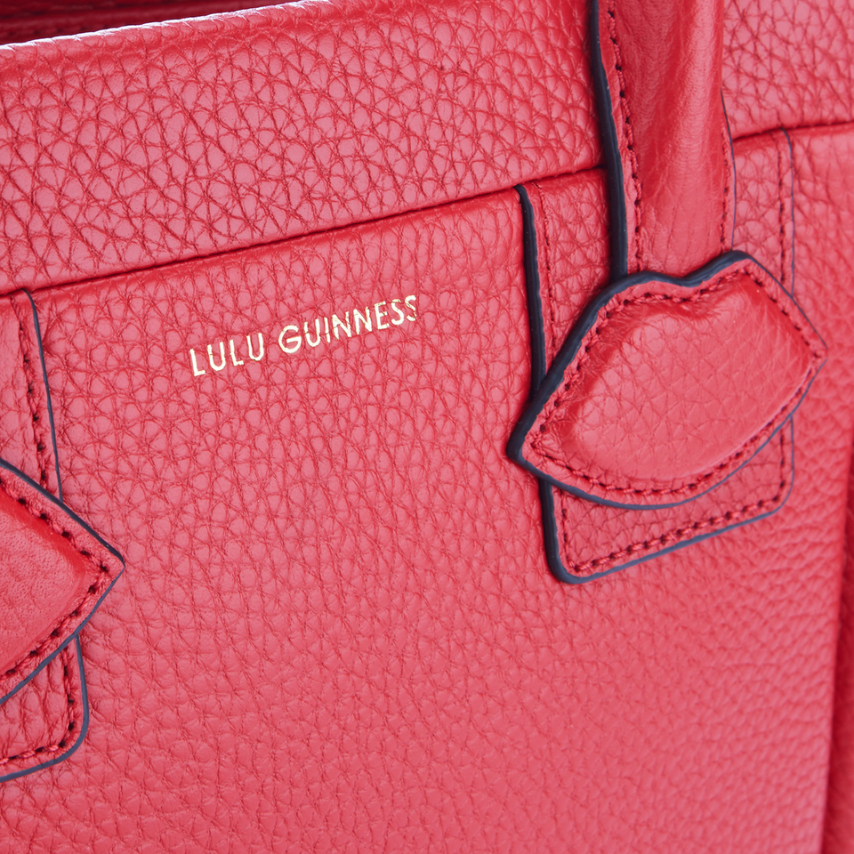 Lulu Guinness Women's Lyra Lip Tote Bag - Red