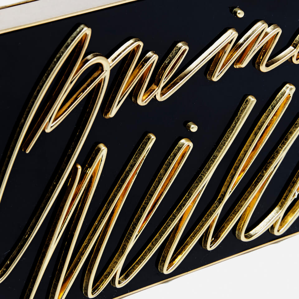 Lulu Guinness Women's Olivia 'One In A Million' Clutch - Black/Gold