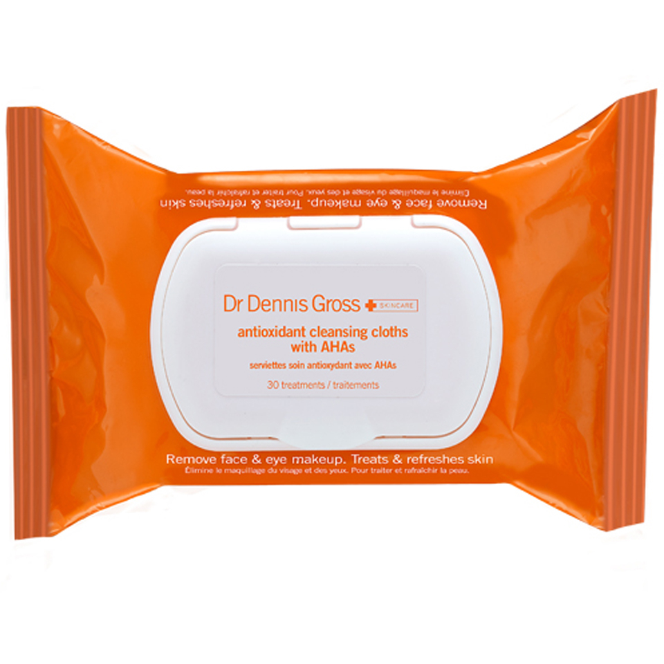 Toallitas Limpiadoras Antioxidantes de Dr Dennis Gross (30 aplicaciones)