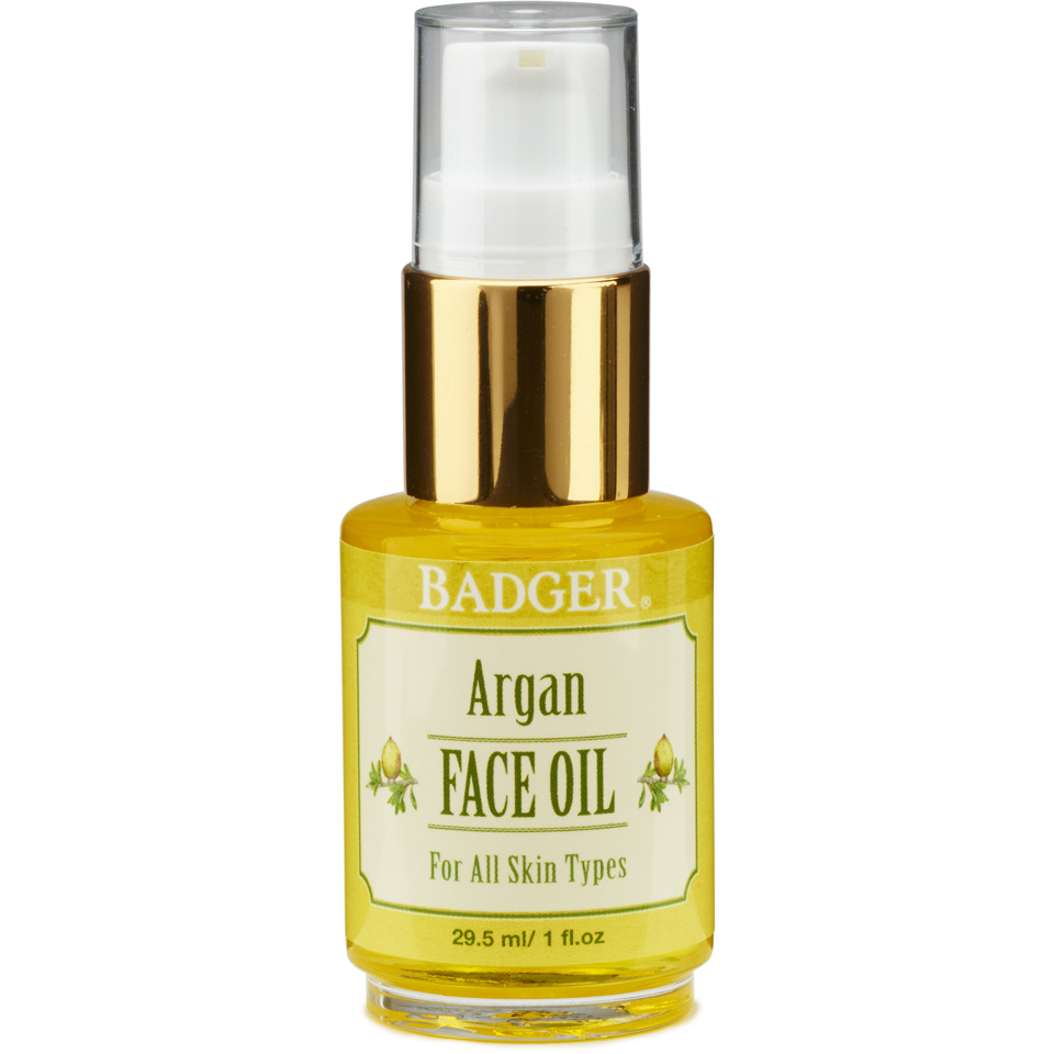 Aceite facial de argán de Badger (29,5 ml)