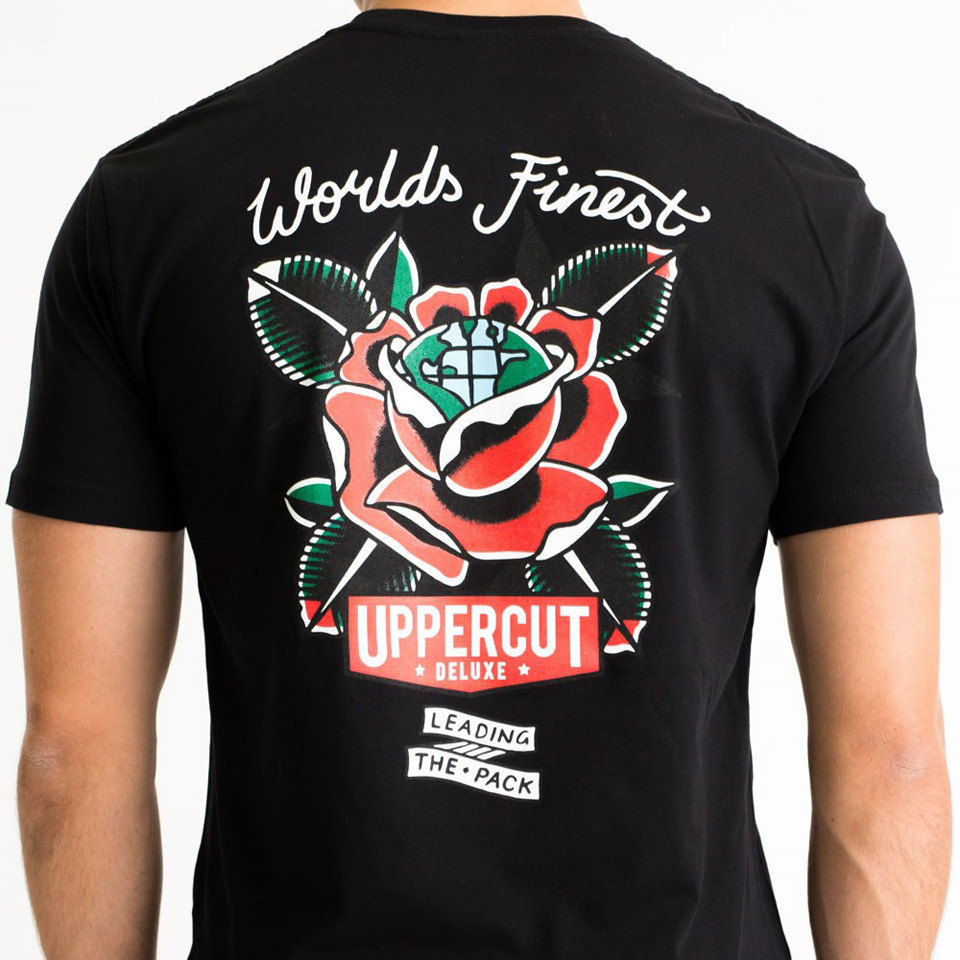 Uppercut Deluxe Men's World's Finest T-Shirt - Black